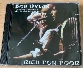 Bob Dylan,  Tom Petty - Rich For Poor Rare Double Live Cd Buffalo York 1986