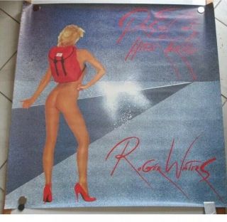 Roger Waters The Pros And Cons Of Hitch Hiking Promo Poster,  36 " X36 ",  Very Rare