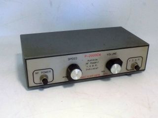 Exceptionally Rare R.  F Applications Audible P - 2000cw 2000 Watt Pwr & Swr Meter