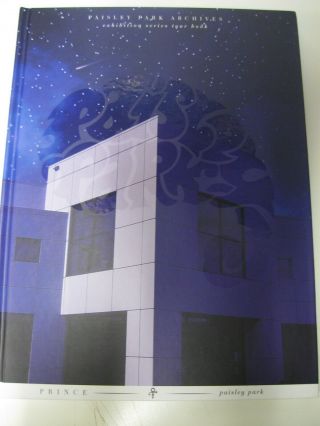 Prince Paisley Park Archives Hardback Book Exhibition Series Tour Book Oop Rare