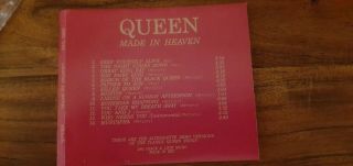 Queen cd rare Demo versions Made In Heaven. 3
