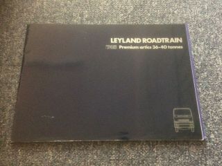 Leyland Roadtrain T45 Truck Brochure 1982,  2 Specification Booklets - Rare
