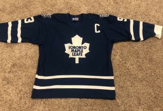 Vintage Starter Toronto Maple Leafs Size Large Gilmour 90s Nhl Hipster Rare
