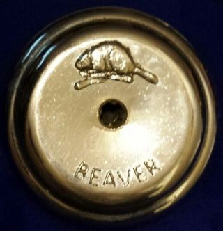 1 X Rare Vintage Beaver Top Lid With 1 X Lock & Key That In This Top