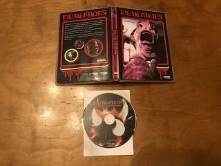Mutilations Dvd Massacre Video Oop Very Rare Limited Ed Only 200 Made
