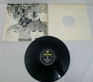 V Rare Lp The Beatles Ex Revolver Mono Xex 606 - 2 1966 Album