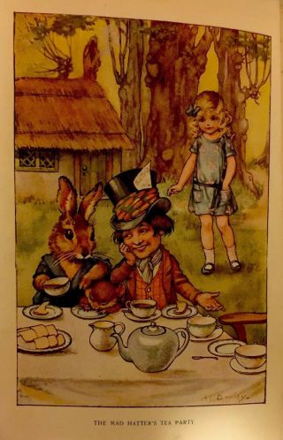 Alice in Wonderland - Lewis Carroll - illustrated by A.  L.  Bowley - Rare edition 4