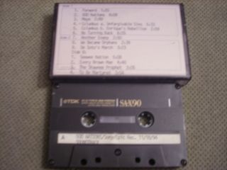 Rare Promo 500 Nations Demo Cassette Tape Soundtrack Peter Buffett Native Indian