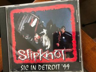 Slipknot Cd.  Rare Sic In Detroit Live 1999