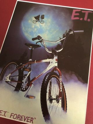Old School Bmx Mounted Et Kuwahara Rare 80s Ad Not Repo Old Bmx 2