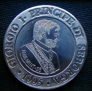 1995 Italy Seborga Principate Rare Coin 15 Cts Unc Giorgio I
