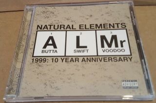 Narural Elements - 1999: 10 Year Anniversary Cd Hip Hop Mr.  Voodoo Rare Nm