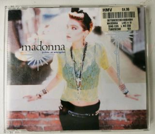 Madonna Like A Virgin / Stay Orig Sire Yellow Cd Single Rare