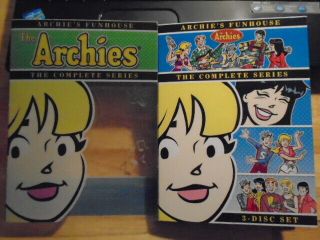 Rare Oop The Archies Funhouse 3x Dvd Set Complete Series Jughead 1968 Riverdale