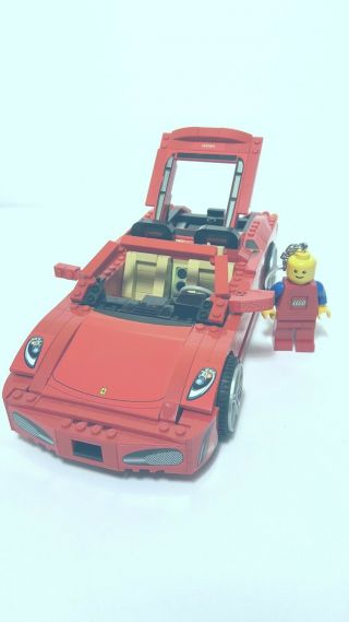 Rare & Discontinued Lego Ferrari F430 Spider 8671