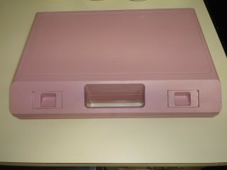 Smoke Home - RARE Vintage PINK 30 Cassette Tape Storage Carry Case - 2