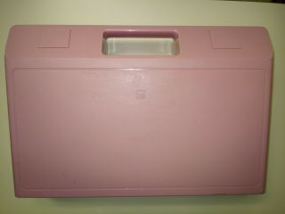 Smoke Home - RARE Vintage PINK 30 Cassette Tape Storage Carry Case - 5
