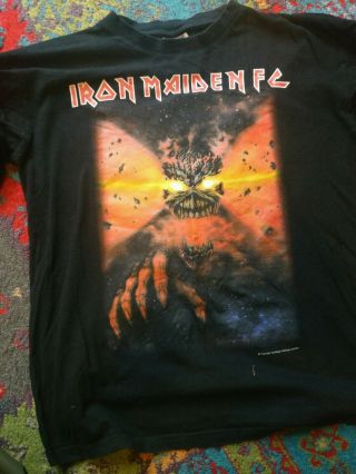 Iron Maiden Fc Small Tshirt Rare
