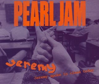 Pearl Jam Jeremy Cd Single Rare 1992 Footsteps Yellow Ledbetter From Album Ten