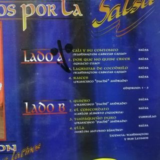 WASHINGTON Y SUS LATINOS VERY RARE SALSA GUAGUANCO EX 30 LISTEN 2
