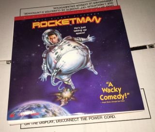Rocketman Disney Harland Williams 1998 12978 As Lbx Ac3 Rare Laserdisc Htf