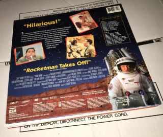 Rocketman Disney Harland Williams 1998 12978 AS LBX AC3 Rare Laserdisc HTF 2