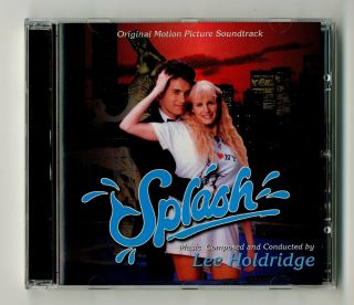 Splash Soundtrack Cd Lee Holdridge Promo 1984 Walt Disney Lhcd - 02 Rare Oop