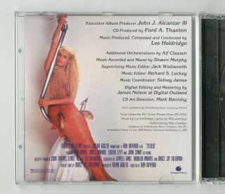 SPLASH Soundtrack CD Lee Holdridge Promo 1984 Walt Disney LHCD - 02 RARE OOP 3