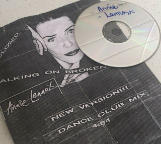 Annie Lennox Mega Rare Broken Glass Usa Unique Dance Remix Promo Cd Eurythmics