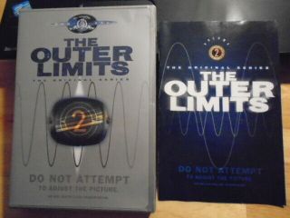 Rare Oop The Outer Limits 3x Dvd Set Season 2 Sci Fi William Shatner Star Trek
