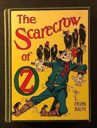 Vintage 1915 The Scarecrow Of Oz By Frank Baum 1st Printing Rare Hardcover