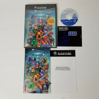 Phantasy Star Online: Episode I & Ii Plus Nintendo Gamecube Complete Rare