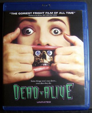 Dead Alive (blu - Ray Disc,  2011,  Unrated) Out Of Print Rare