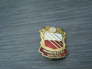 RARE MANCHESTER UNITED F.  C ENAMEL PIN BADGE MADE by COFFER of LONDON 2