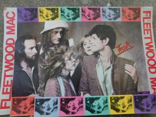 Rare 1979 Fleetwood Mac " Tusk " Cardboard 3 - D Pop Out Promo Poster