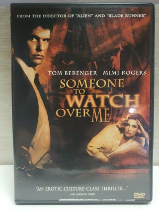 Someone To Watch Over Me (dvd,  1999) Tom Berenger Rare Oop Complete