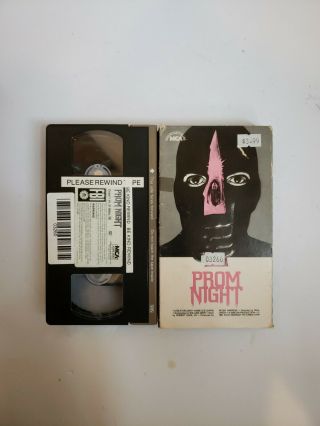 Prom Night Vhs Mca First Edition Horror Rare And