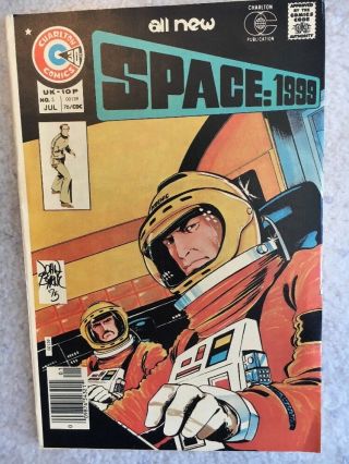 1976 Charlton Comics Space 1999 5 Vf/nm Rare Early John Byrne Art