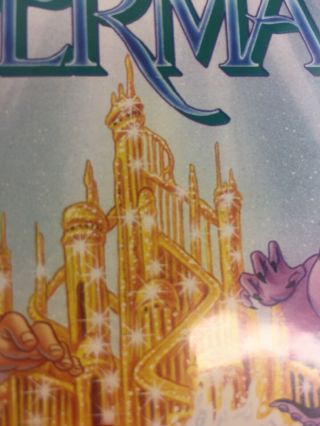 The Little Mermaid Rare Banned Penis Cover VHS Disney Black Diamond Classics 2