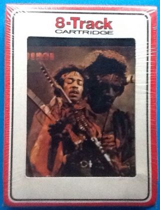 Jimi Hendrix Jimi Rare Still Factory 8 Track Cartridge Pickwick 1975