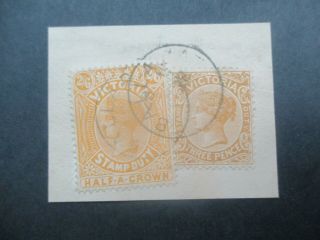 Victoria Stamps: Parcel Piece - Rare (c195)
