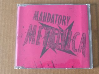 Metallica: Mandatory (deleted 7 Track Promo Cd) Rare Red Cover