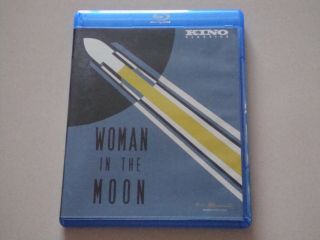 Woman In The Moon Kino Blu - Ray Rare Fritz Lang Classic