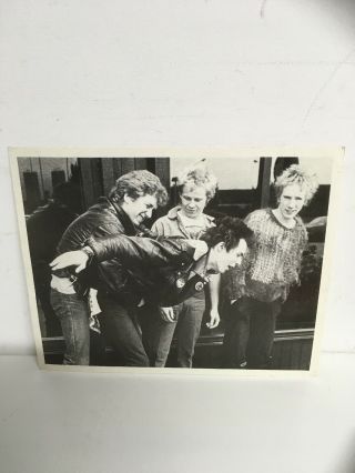 Sex Pistols Rare 1977 Anabas Products Glossy Photograph Group