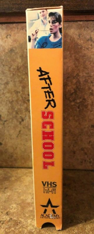 After School (VHS) 80 ' s teen comedy RARE never on DVD Academy Video 3