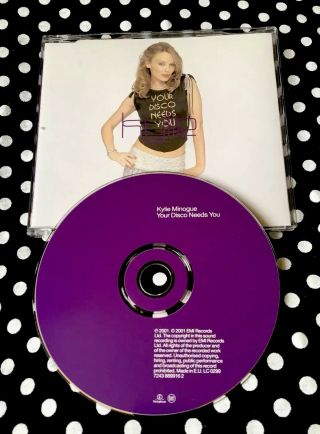Kylie Minogue - Your Disco Needs You Rare Cd Single