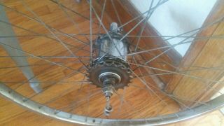 Sturmey Archer 5 Speed S5 40h Rare 1969 Rear Bicycle Hub With Bellcrank Raleigh