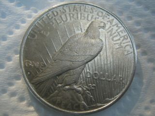 1934 - S Peace Silver Dollar - - 1 Day - - Au,  - - Rare