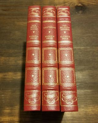Eugenia Price St.  Simons Trilogy Books All 3 Signed Rare 670/2500 Christian