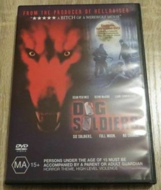 Dog Soldiers Dvd Region 4 Horror Rare First Edition 2002